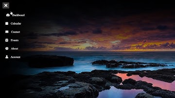 [ HTML && CSS basic ] #6 Tạo SIDEBAR MENU cực kì đơn giản CHỈ sử dụng HTML và CSS ( part 1 )