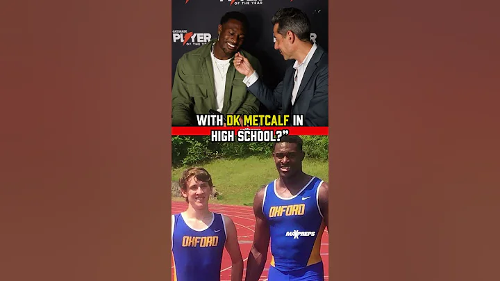 Did anyone mess with DK Metcalf in high school? 👀 💪 #shorts