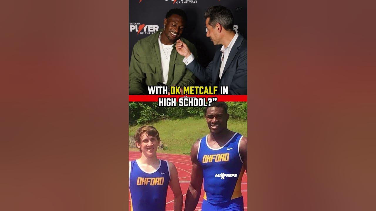 Did anyone mess with DK Metcalf in high school? 👀 💪 #shorts