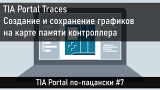 Построение и сохранение графиков на SD-карте контроллера (TIA Portal Traces)