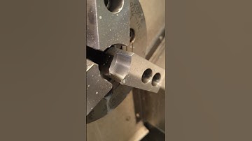 Taper soft jaw cutting. #cnc #mechanical #mechanicalengineering #cncmachine #cncturning #cncturning