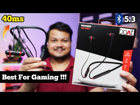 Boat Rockerz 245 Pro Unboxing & Review - Best Gaming Neckband with 40ms Low Latency Under ₹1000