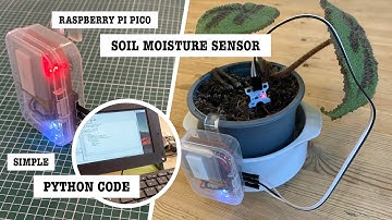 MicroPython code for my Raspberry Pi Pico soil moisture monitor
