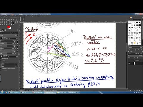 [#39] Kinematyka łożyska. Czy znajdziemy analogię do przekładni obiegowej?
