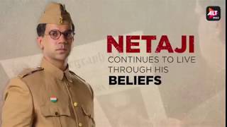 Bose - Dead or Alive | Netaji's Beliefs| Rajkumar Rao | ALTBalaji