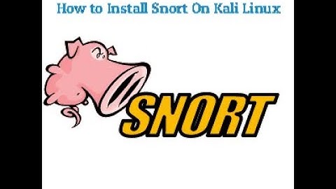 How to Install Snort on Kali Linux