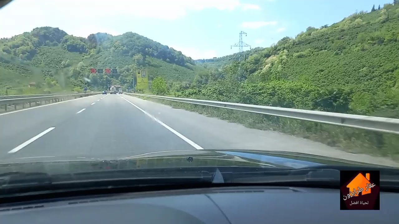 رحلتى بالسياره من مدينه طرابزون إلى مدينه سامسون وزياره لمدينه اوردو على ساحل البحر الاسود