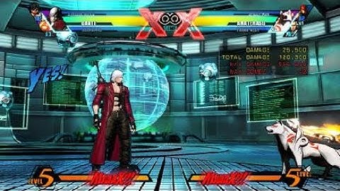 UMVC3 Dante tech part 2 (Amaterasu only)