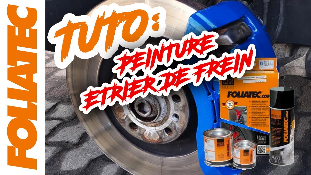 Comment peindre ses étriers de frein - Foliatec - MTK Tuning 