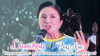 FVP Leni Robredo Liwanag at Pag-Asa Thanksgiving &amp; Townhall Meeting in Pampanga | Last Part