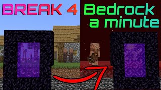Celebrity How to Remove ANY Layer of Bedrock Using Nether Portals | 1.12 - 1.18.1+ Net Worth