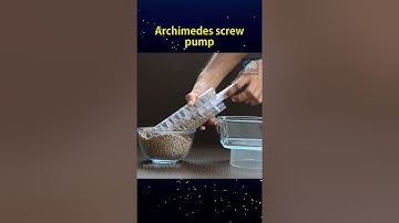 Archimedes Screw Pump #alittleknowledge