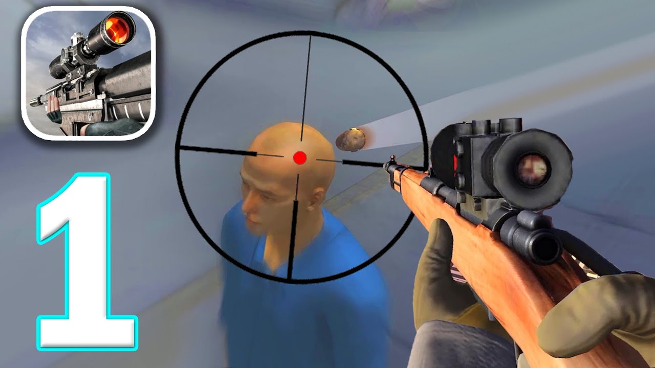 Sniper 3D Assassin Shoot to Kill - Gameplay Walkthrough Part 1 - Region 1 (iOS, Android)