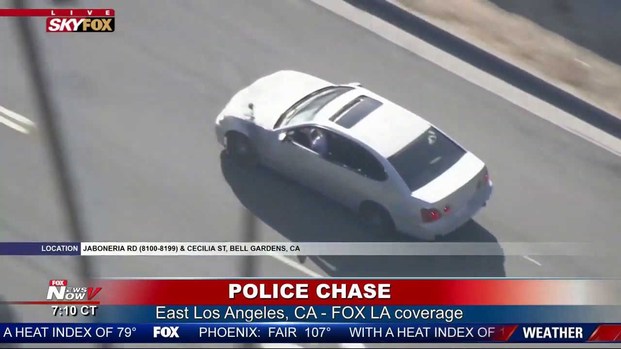 Suspects In Custody Following Police Chase That Ended On Foot In
