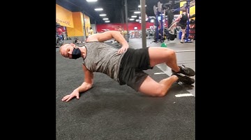 Side Plank Clamshell Isometric Hold