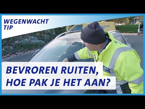 Hoe ontdooi je een autoruit? ❄️??| ANWB Wegenwachttips