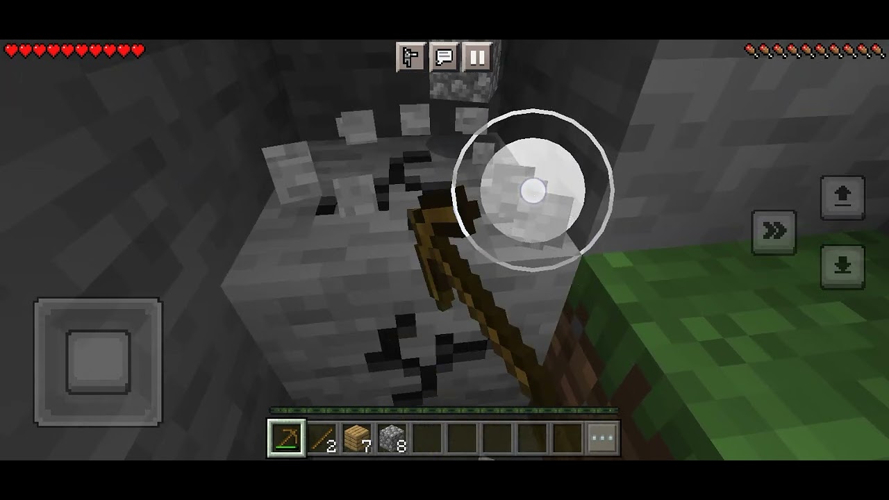 my first Survival world in minecraft. - YouTube