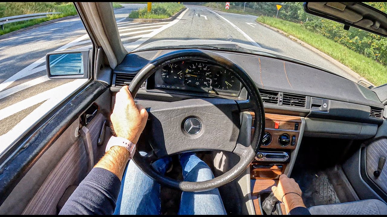 1986 Mercedes W124 Diesel |0-100| POV Test Drive 