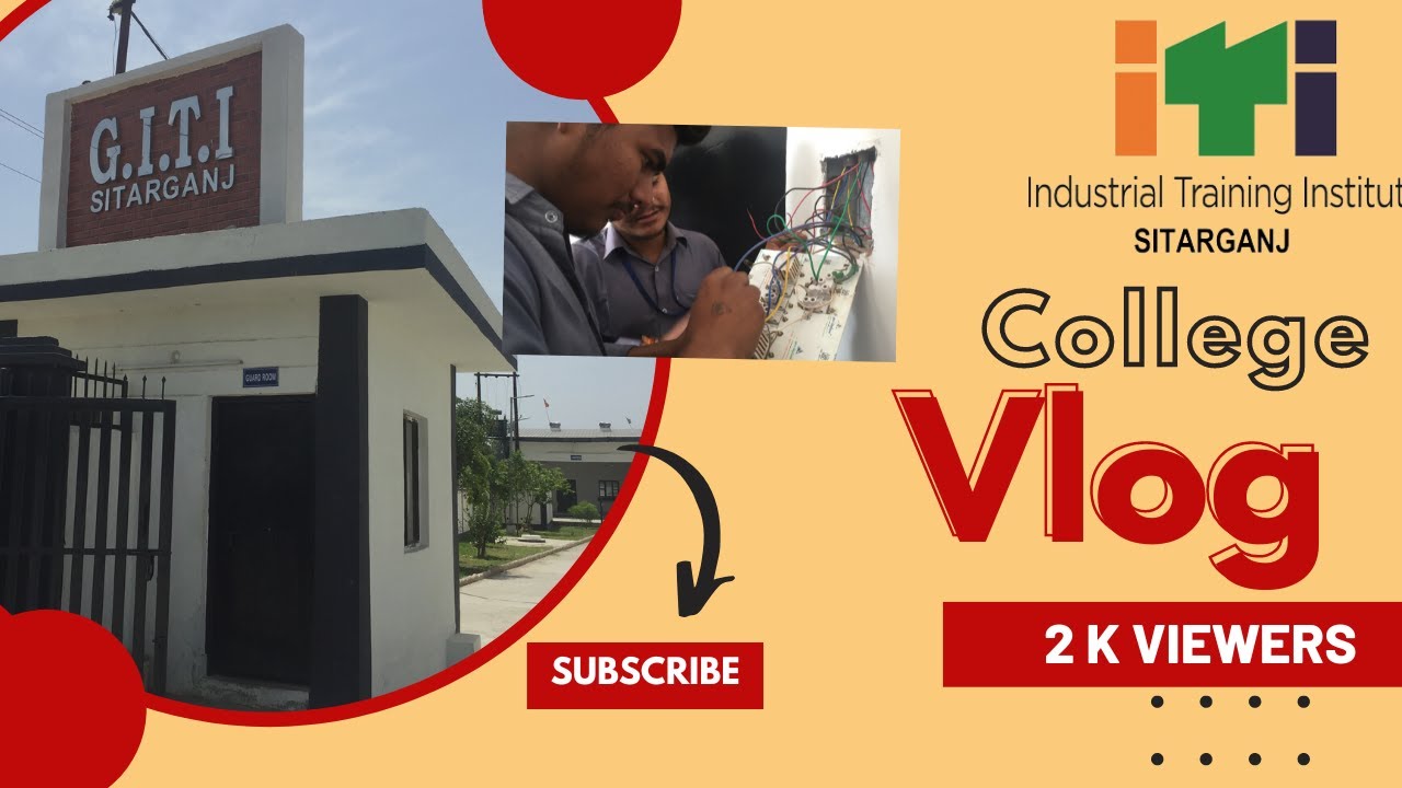 College Vlog ITI College Sitarganj Fun With College Friends 