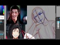 MDZS/The Untamed speedpaint (wei wuxian/yiling laozu)