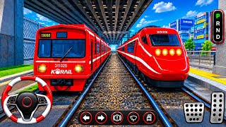 2 Red Trains Face-Off! 🚆🔥 | 3D Driving Class | Train Driving Gameplay USA 🇺🇸 screenshot 2