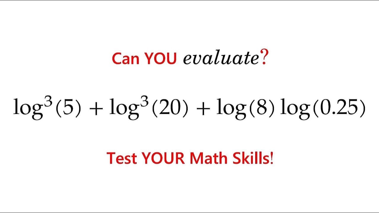 Знаете ли вы этот мощный трюк с логарифмами?