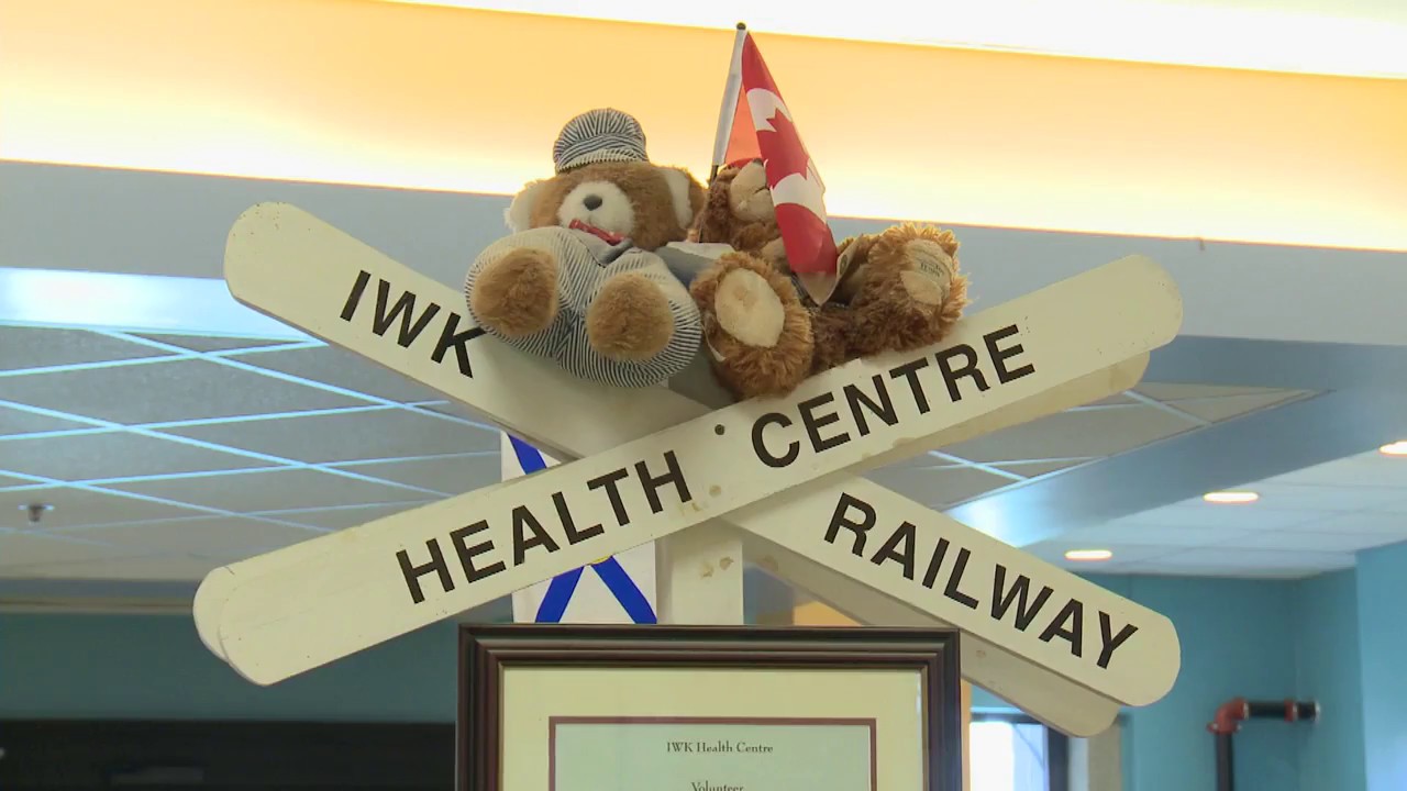 Model Trains at IWK Health Centre, Halifax