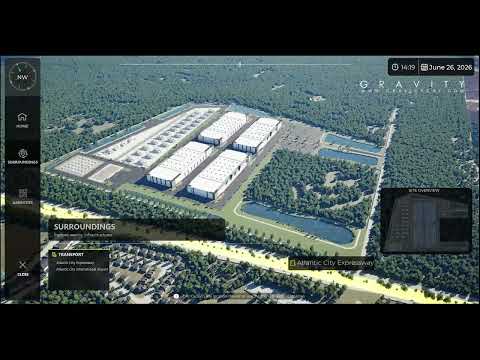 Interactive Data Center Campus Visualization | 3D Virtual Tour, Site Plan & Real Estate Demo