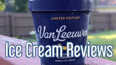 ICE CREAM REVIEWS: Van Leeuwen