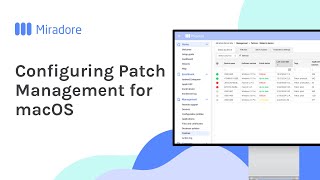 Configuring Patch Management for macOS | Miradore MDM How-to Tutorials