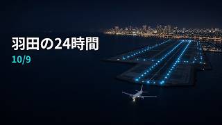 10月9日の羽田 24時間リプレイ