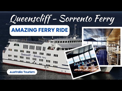 Queenscliff to Sorrento | Ferry Ride | Australia | Searoad Ferries | 2022