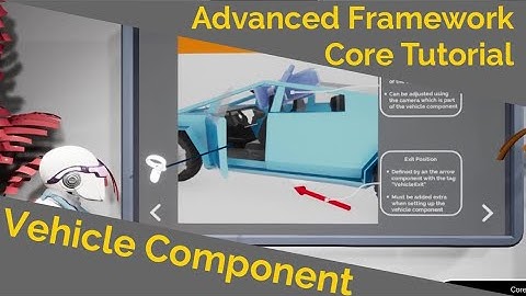Vehicle Component (Advanced Framework Core Tutorial)