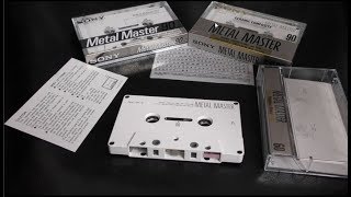 Sony Metal Master Type 4 Cassette - The Cassette Tape Made Out Of Tiles