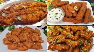 Fish Fry 4 Best Recipes by Aqsa's Cuisine, Khadda Fish, Lahori Fried Fish, Finger Fish, Dhaka Fish