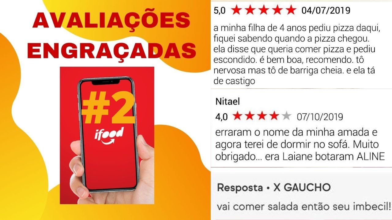 As 25 avaliações do iFood mais engraçadas de todos os tempos