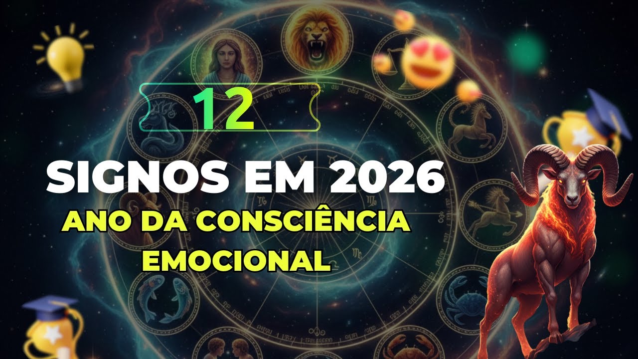 Os 12 Signos em 2026: o Ano da Consciência Emocional
