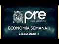 ✅ PRE SAN MARCOS 2020 II / Economía semana 1