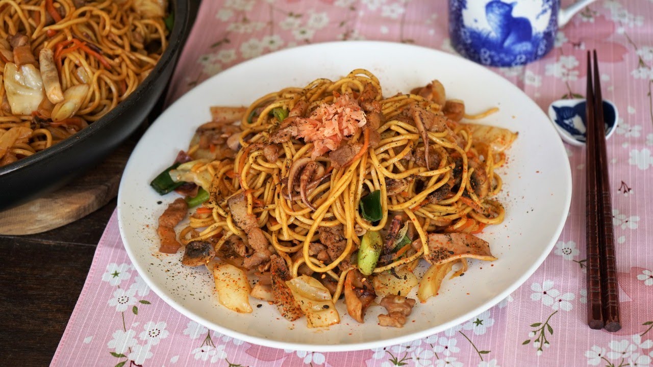 Yakisoba : la recette des nouilles sautées chinoises