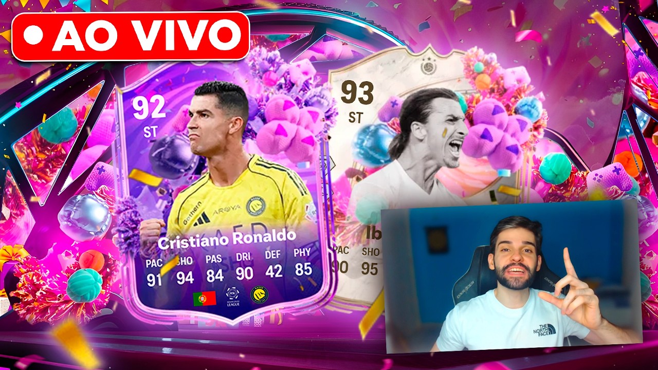 🚨AO VIVO! A MELHOR CARTA do ULTIMATE TEAM! ICON!! EAFC 26