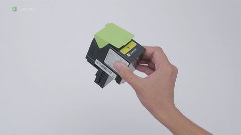 CS421/CS521/CS622 Series—Replacing the toner cartridge