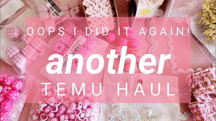 Another Temu Haul 🩷 Pink, Pink, Pink!