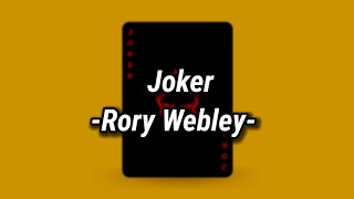Joker - Rory Webley (Letra/Tradução)
