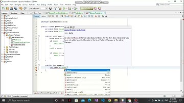 Create Queue From Scratch Using NetBeans 11.1 (2022)