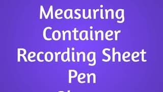 Measuring & Recording Urine Output