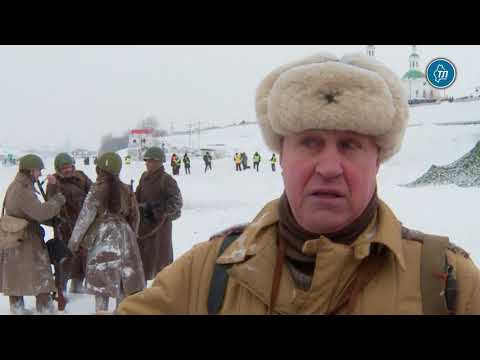 Тюменцы увидели реконструкцию боевых сражений за Ленинград