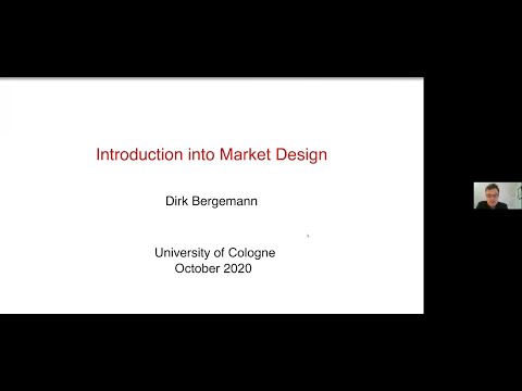 Auctions and Market Design, Lecture 6: Price discrimination and Bayesian persuasion, Dirk Bergemann