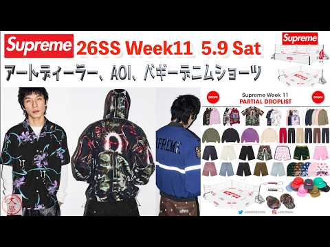 Supreme】Supreme Week 11: Various Baggy Denim Shorts - AOI, Art