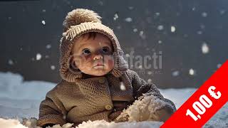 Cozy Baby Snowfall | Winter Stock Footage HD screenshot 4