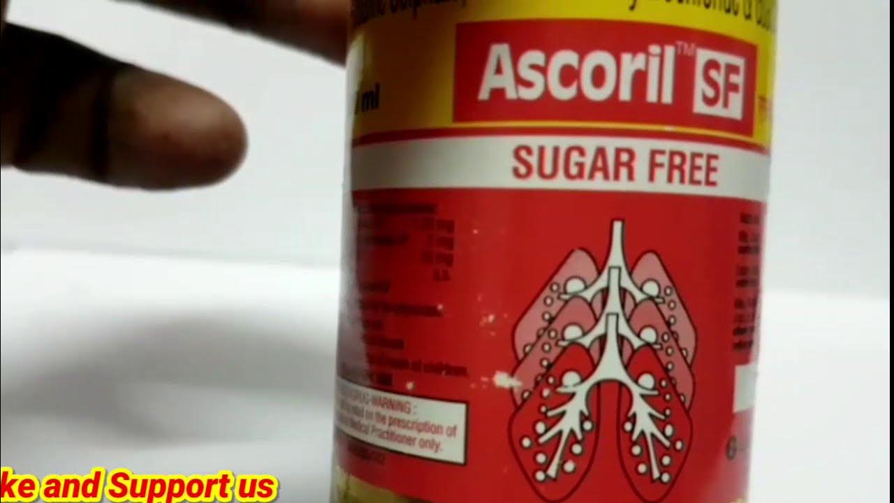 Ascoril SF syrup for whooping cough uses and sideeffects review in
